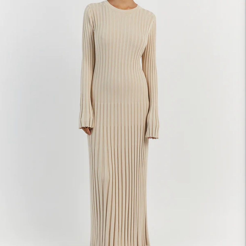 Dissh long sleeve midi dress